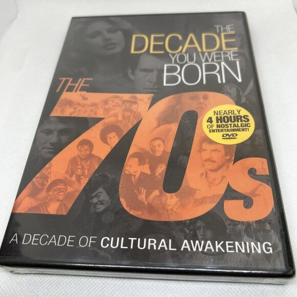 The Decade You Were Born The 70s DVD A Decade of Cultural Awakening New Sealed - Picture 1 of 2